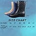 Lvptsh Botas de Lluvia Mujer Boots de Goma de Moda Botas de Agua Zapatos de Lluvia Impermeable Caucho de Botines Imagen de Lvptsh Botas de Lluvia Mujer Boots de Goma de Moda Botas de Agua Zapatos de Lluvia Impermeable Caucho de Botines