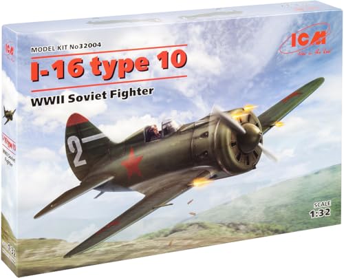 Chasseur soviétique I-16 Type 10 ICM32004 maquette historique haut de gamme 1:32 en plastique