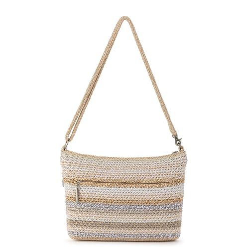Image of The Sak Lumi Convertible Crossbody Purse - Women's Handbag for Everyday & Travel, 3-in-1 Small Crossbody in Crochet & Leather