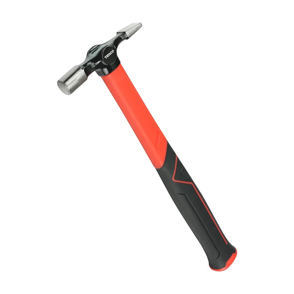Wfc Red Cross Pein Hammer, Size: 12 (Inch), Handle Material: Thermoplastic Rubber (Tpr), Head Type: Cross Pein, Neck Material: Fibreglass Core, 1 In Pack