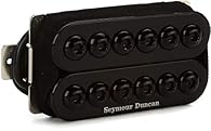 Humbucker Invader Pickup for Electric Guitar A massive sound with an enormous output level. Its bass response makes it an excellent choice for drop tuning. Ceramic magnets / 4 conductors / resistance bridge: 16.6k - neck: 7.5k