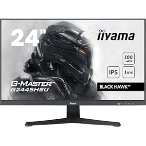 23,8″ iiyama G-Master G2445HSU-B2 1ms HDMI/DP/USB speakers