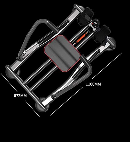 Image of Fitness Equipment Rowing Machine, Hydraulic Rower Trainer Indoor Rower Bench Abdominal Fitness Equipment, 4 Levels of Resistance Adjustment, LCD Display, Maximum Load 120kg, for Home Gym