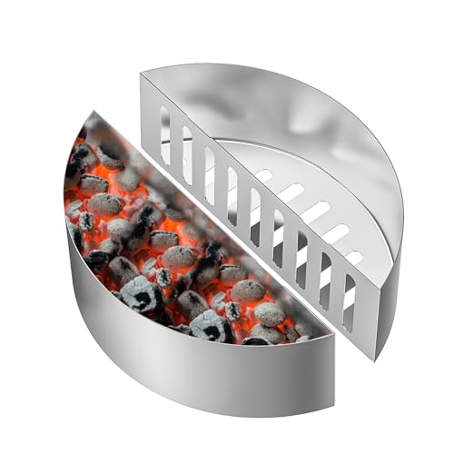 Skyflame 2 PCS Stainless Steel Charcoal Basket Holder for 22/26 Kettle
