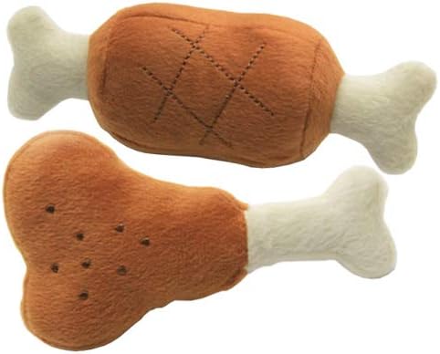 Amazon 犬用おもちゃ音が鳴る骨付き肉のぬいぐるみ2種セット 犬 愛犬 ペットおもちゃ 韓国ペット用品 ストレス解消 音出るおもちゃ ノーブランド品 音の出るおもちゃ 通販