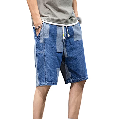 Short d'été en denim grande taille : le confort 6XL sans sacrifier le style patchwork urbain