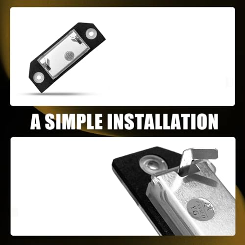 Accesorios para coche luces para matrícula con diseño estanco para Focus 2004-2010 4