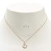 Produktbild Jovono Anchor Anhänger Halsketten Mode Halskette Kette Schmuck für Frauen und Mädchen (Gold)