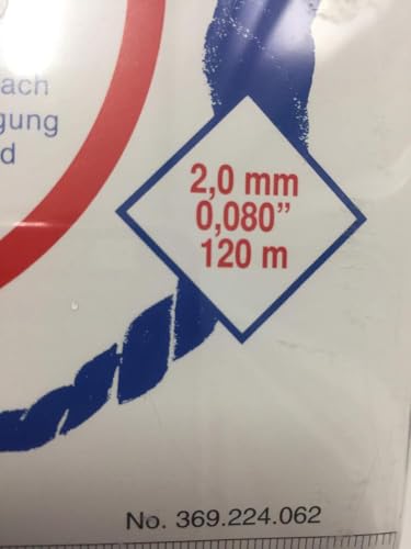 Mähfaden 2 mm Makita 369224062 Nylon Line Silent 2.0 x 120 m
