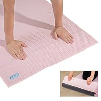 Amazon.co.jp: ヨガタオル ホットヨガ ヨガマットラグ 滑り止め付き