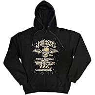Rock Off officially licensed product All Sizes Quality Hoodie Long Sleeve machine Washable