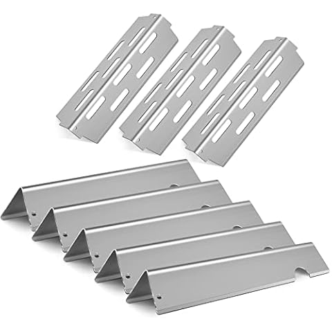 LPTNFRTN Stainless Steel Grill Flavorizer Bar BBQ Gas Grill Replacement Parts for Weber Genesis II 300 Series Genesis II E-310 E-315 E-330 E-335 S-310 S-335 Gas Grill Cover