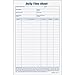 TOPS® Daily Time Sheet Forms, 9.5