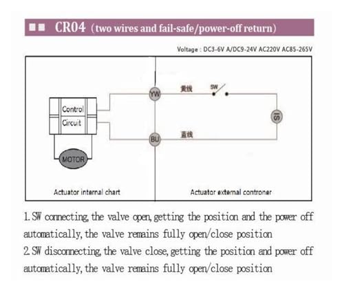 Válvula de bola eléctrica de 220V y 5V para evitar fugas y automatizar el paso de agua 6