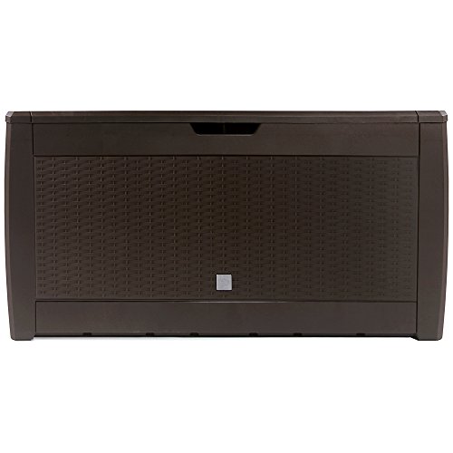 Casaria Auflagenbox 310 Liter Haltegriffe UV-Beständigkeit Rollbar 119x48x60cm Garten Terrasse Balkon Truhe Kissenbox… – Bild 8
