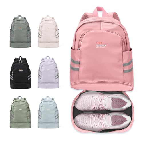 Image of coofay Gym Backpack For Women, Gym Bag with Shoe Compartment