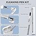 Ljusmicker for AirPod Pro Case Cover with Cleaner Kit,Soft Silicone Protective Case for Apple AirPods Pro 2nd/1st Generation for Women Men,AirPod Pro Case with Magnetic Lid Lock & Keychain-Solid Green