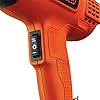 BLACK+DECKER Heat Gun for Crafts, Corded, Dual Heat Settings up to 1000 Degrees, 1350 Watt (HG1300)