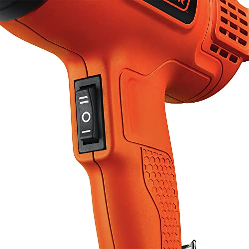 BLACK+DECKER Heat Gun for Crafts, Corded, Dual Heat Settings up to 1000 Degrees, 1350 Watt (HG1300) by BLACK+DECKER - Image 3