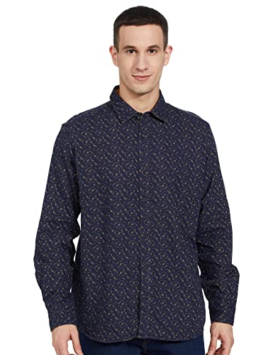 Image of Parx Men's Solid Slim Fit Shirt