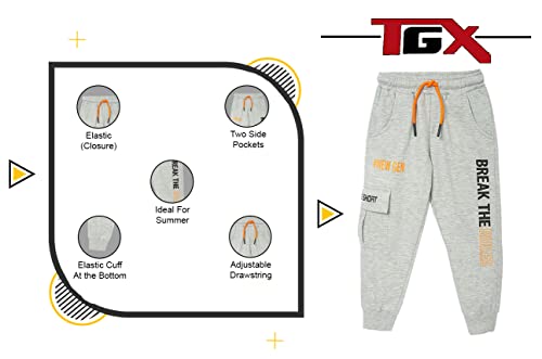 Image of TOP GEAR TGX Boys Cotton Joggers Track Pant