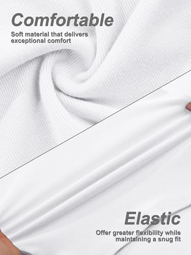 Poroka 4 Pack Toddler Tank Top Boys Cotton Tank Undershirt Kids Sleeveless Undershirts Soft Round Neck Tank Tops3