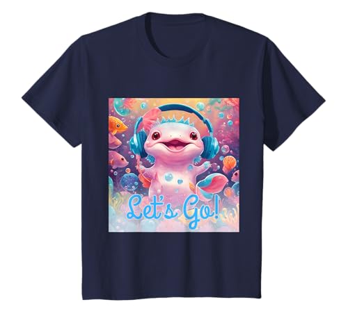 Niños Divertido AXOLOTL INFANTIL JUVENTUD Camiseta