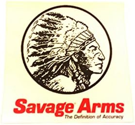 SAVAGE ARMS Large Decal "The Definition of Accuracy" 1911 AR 9mm AMMO Guns