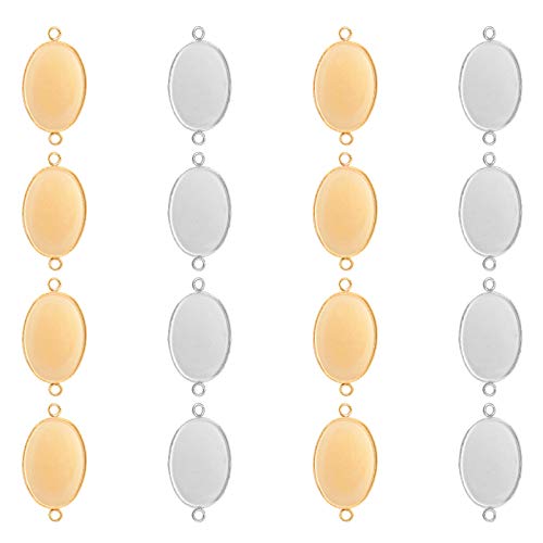 UNICRAFTALE 40pz 18.5x13.5mm Ovale Vuoto Cabochon