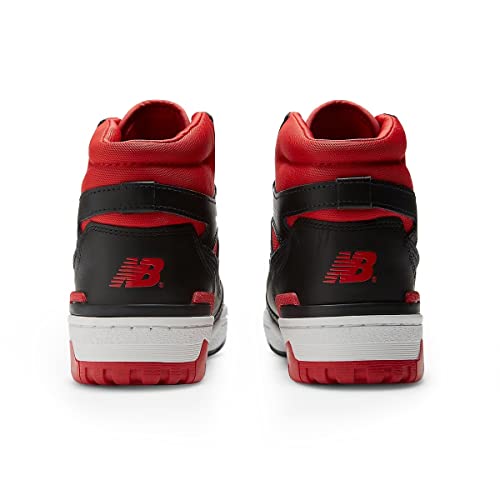 New Balance New Balance 650 Men's Sneaker, Black/Red/White, Size 8.5