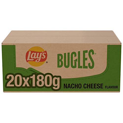 Lay's Bugles Nacho Cheese Chips, Doos 20 stuks x 180 g - Afbeelding 4