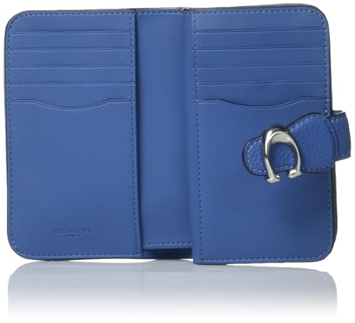 Coach Women's Polished Pebble Leather Tabby Medium Wallet, Sky Blue, One Size4