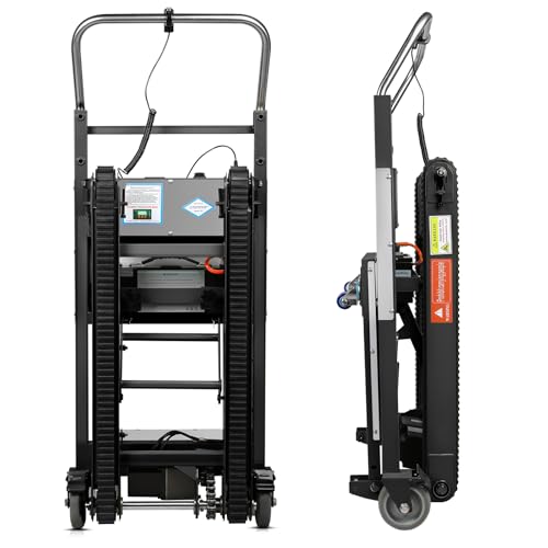 Electric Stair Climbing Hand Truck with 900lb Capacity