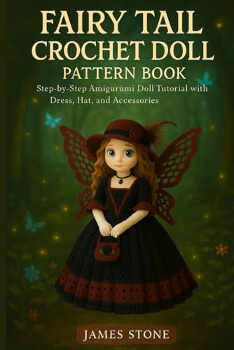 Fairy Tail Crochet Doll Pattern Book: Step-by-Step...