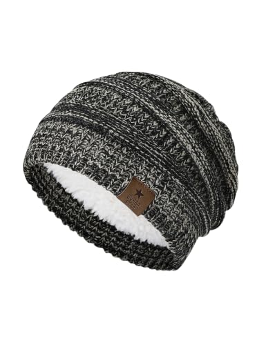 Image of Durio Winter Hats for Women Cable Knit Beanie Soft Womens Beanies Thick Winter Hat