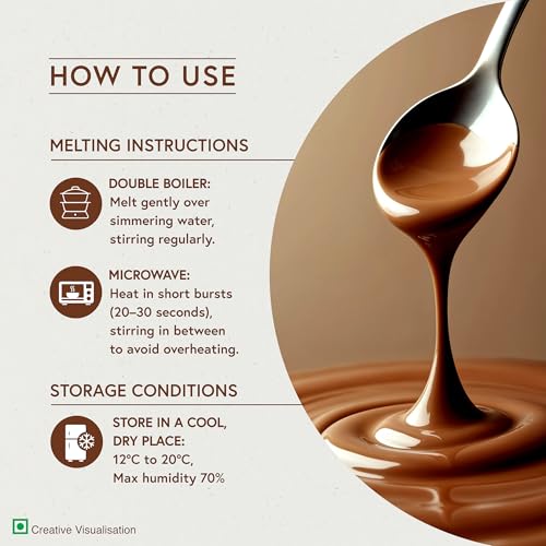 Image of Van Houten Professional (VHP) 35.6% Milk Chocolate Callets - 400 g | Baking Chocolate