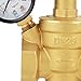 Baxnore DN25 Water Pressure Regulator, Brass Water Pressure Reducer, 7.25 to 116 Psi Adjustable Water Regulator for Household Industrial
