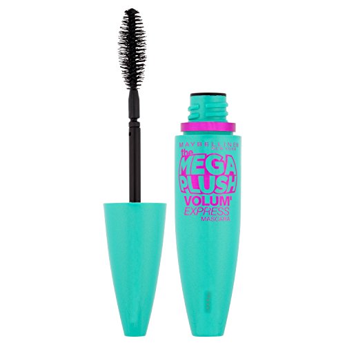 Maybelline Mega Plush Volum' Express Mascara Very Black 9.6ml - Image 3