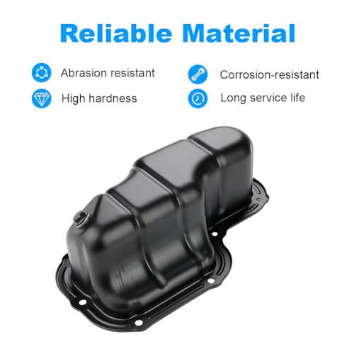 Image of Engine Oil Pan with Gasket Compatible with Nissan Frontier 264-529
