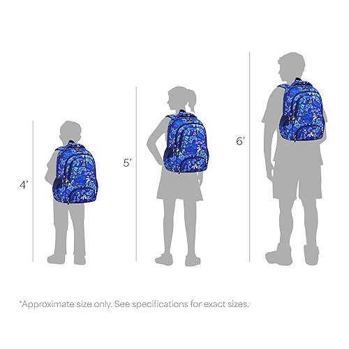 MYGOO Mochila infantil para meninas | Mochila de ensino fundamental para adolescentes | Coleção Doub