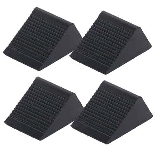 Cales de roue en caoutchouc robuste lot de 4 pour pneus de voiture
