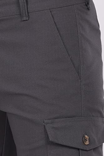 Image of Men's Cargo Shorts (Grey, Black, White, Olive Green, Navy Blue, Khaki, Cream)