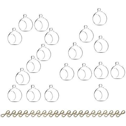 Mini Tealight Candle Holder Glass Baubles Cover