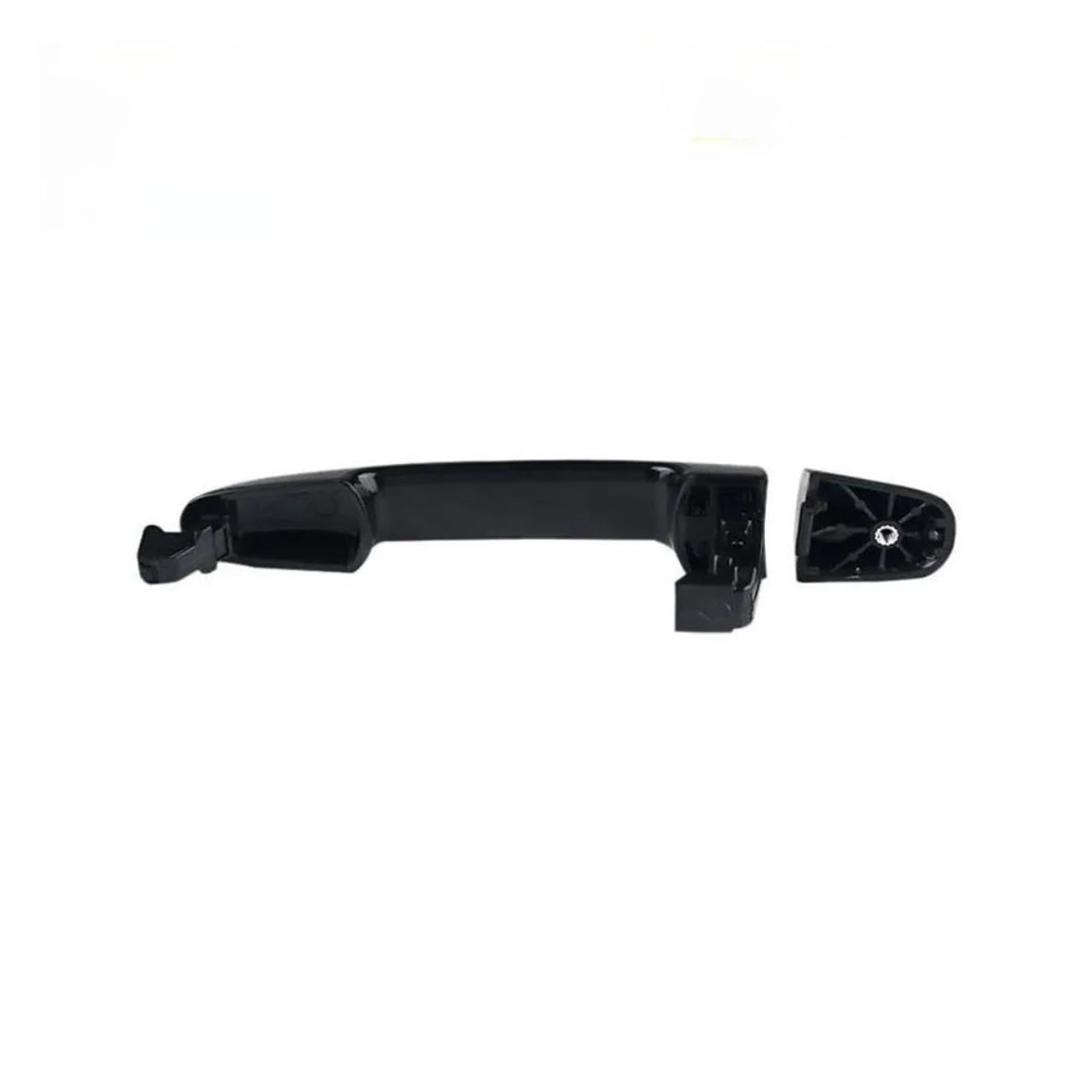 EVEKHAHHRB Exterior Door Handle 4Pcs Car Outside Handle Bowl Left & Right for Yaris for Solara for Highlander for Matrix Outer Door Handle(Black Rear Right)