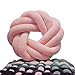 FEIZAI Coussin tissé à la main avec nœud nordique - 30 cm