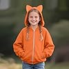 Girls Zip up Hoodie Cute Cat Shirts Long Sleeve Ki... #1