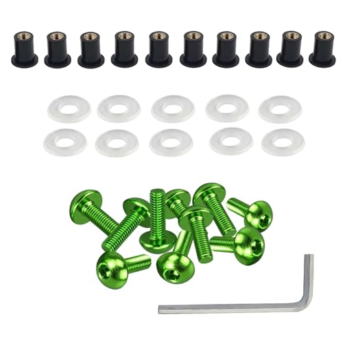 gXN[Zbg Compatible With 10pcs I[goC̕hKX Wellnuts ˂ M5 {fB[Ň{s 5mm ̌Nȃibg̃I[goCуibg