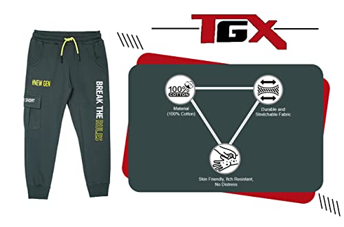 Image of TOP GEAR TGX Boys Cotton Joggers Track Pant