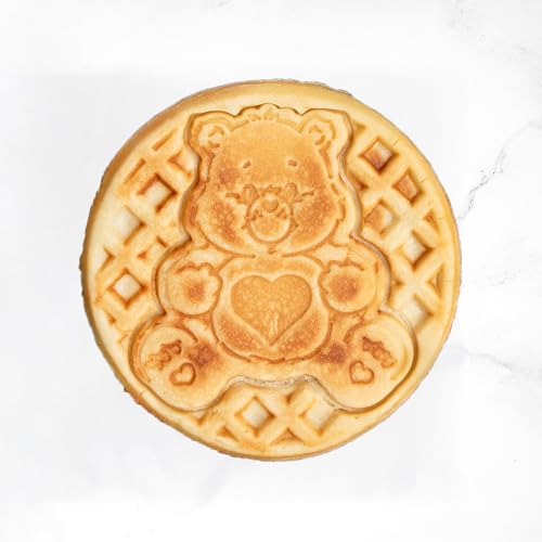 Image of Uncanny Brands Care Bears Waffle Maker - Care Bear on Your Waffles