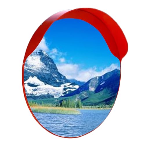 Miroir de sécurité PC extérieur RLKHXBS grand angle pour intersection et parking privé